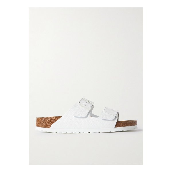 아리조나 텍스처 가죽 샌들 화이트 1647597332475040