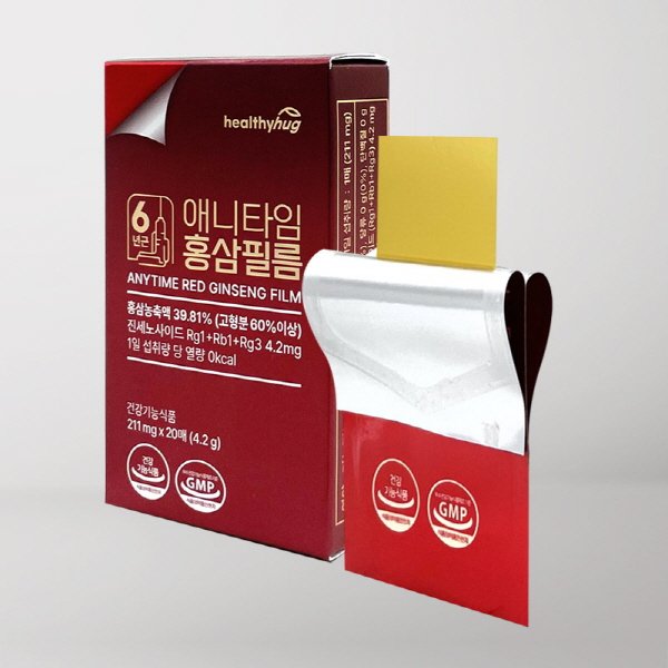 헬씨허그 애니타임 홍삼필름 (211mg*20매)