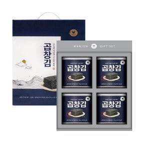 [쓱배송] 만전 곱창김 캔 4입세트