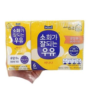 매일 소잘우유 바나나 190ml x 6입 x 2개