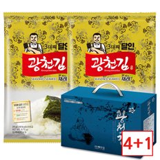 [4+1] 광천김 달인30호 재래전장김10봉 프리미엄 선물세트