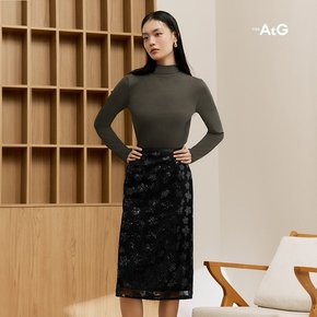 [론칭가79900원] 플로럴 스팽글 스커트