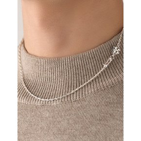 Clover link chain (925 silver)