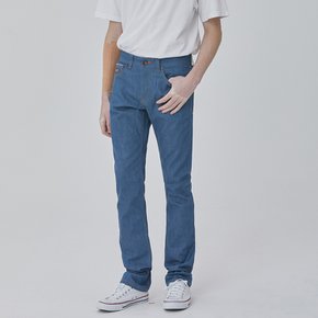 DENIM COLORED SELVEDGE PANTS BLUE