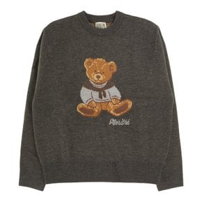 마리떼 DOODLE BEAR SWEATER MFG44FKN108-CRC