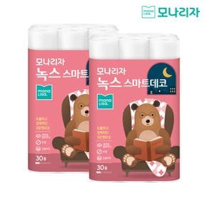 녹스 스마트 데코 27m 30롤 2팩 60롤 화장지[34340763]