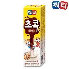 제티 초콕 초코렛 스트로우 10개입
