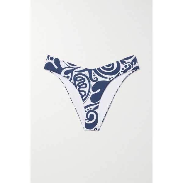 마라 호프만 넷 서스테인 세세 프린트 리사이클 비키니 브리프 네이비 1647597325897352