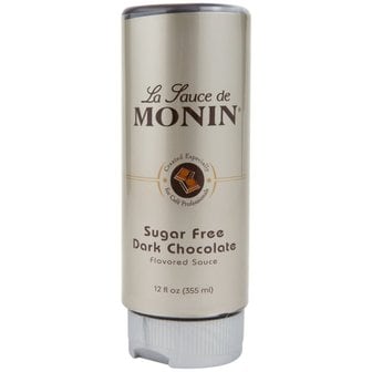  미국 모닌 monin 슈가프리 무설탕 다크 초콜릿 시럽 355ml