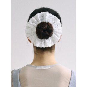 HSU005 Punching lace hair scrunchie