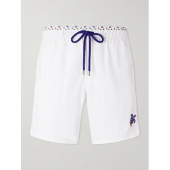 빌브레퀸 빌보콰 모카 스트레이트 레그 미드 렝스 ECONYL® 스윔 쇼츠 46376663163072975