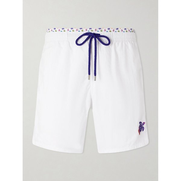 빌보콰 모카 스트레이트 레그 미드 렝스 ECONYL® 스윔 쇼츠 46376663163072975