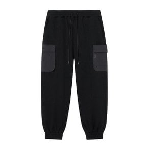 유니 EDGE SLIT POCKET JOGGER PANTS  BLACK  _P368524330