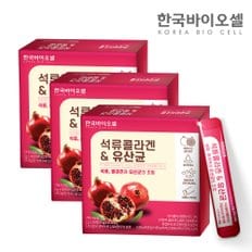 석류콜라겐 유산균 3세트(2g x 90포) 3개월분