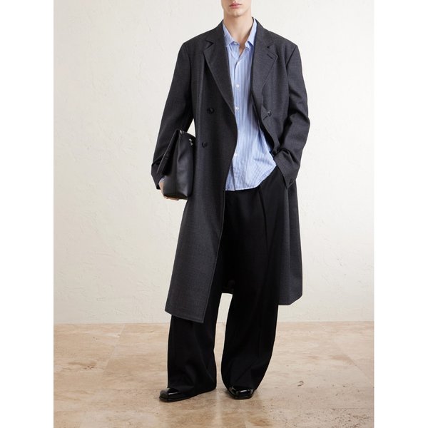 엠에프펜 컨퍼런스 더블브레스트 울 코트 46376663162965535