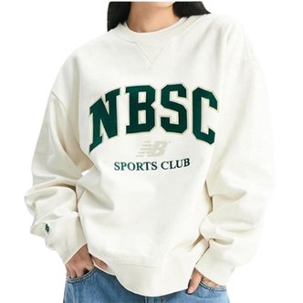 뉴발란스 UNI NBSC 기모 맨투맨  Semi Over Fit  NBNCD41823 39_P376437852