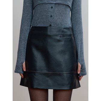 퍼블리카엑스 MAEVE MINI SKIRT, BLACK