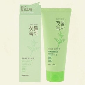 연두빛 쫀득한 크림 각질 모공 녹차 필오프팩 150ml (WA5D644)