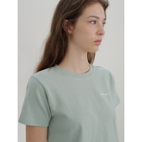 Essential peach half tee (mint)