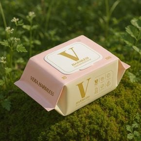[VERA] 베라 무해력 +플러스 물티슈 100매x10팩 (평량55g 220x150) 아기물티슈 유..[35863782]