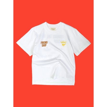 프리제 FRIEND SHIP short sleeved -T_white