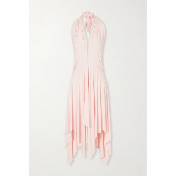 노마카말리 플리츠 스트레치 저지 미니 원피스 46376663163017798