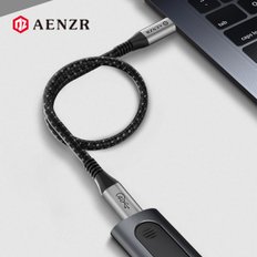 AENZR USB4.0 C타입 to C타입 고성능 초고속 데이터케이블 Type-C 40Gbps 100W PD충전 8K 60Hz