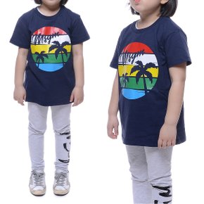 [부산점] [엠에스지엠] 20SS MSGM 화와이안 야자수 반팔 티셔츠 (022441_060_20S) (022441 060 20S)