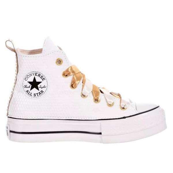 컨버스 스니커즈 3199 CONVERSE PLATFORM WHITE HIVE White