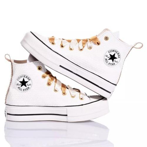 컨버스 스니커즈 3199 CONVERSE PLATFORM WHITE HIVE White