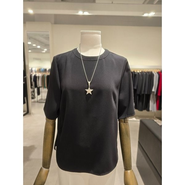 [파주점] 백 지퍼 라운드넥 티셔츠 JS4B0TS443