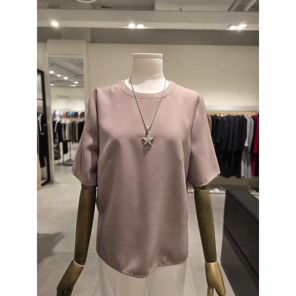 [파주점] 백 지퍼 라운드넥 티셔츠 JS4B0TS443