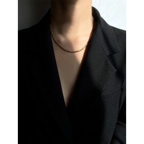 SKIN CHAIN NECKLACE_Silver