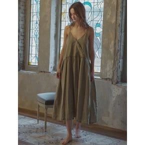 Natalie apron sleeveless dress