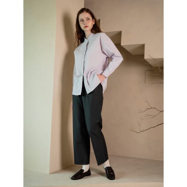 WED Vastus two-tuck slacks_2color
