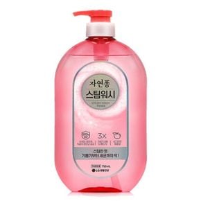 자연퐁 스팀워시 애플향 750ml 용기