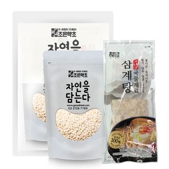 NS홈쇼핑 국내산 삼계탕재료 100g + 찹쌀 100g[33263671]
