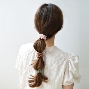 Sasha Scrunchie_Nature Set 사샤 미니 스크런치 네이처 컬러 3개 세트