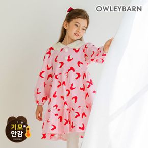 투하트 기모 원피스 핑크 _P356712019