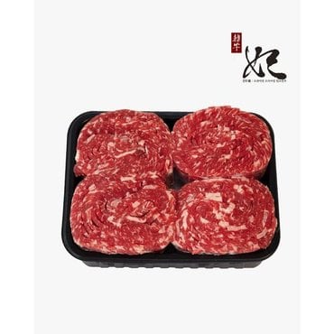 한우비 [냉장] 1++(7)(8)등급 한우암소  정육불고기(설깃.설도) 180g