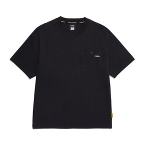 [여주점] N252UTS050 16수 면 반팔 티셔츠 CARBON BLACK