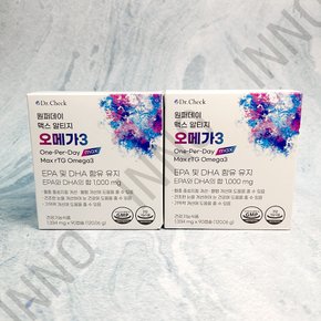 원퍼데이 맥스 알티지 오메가3  1334mg x 90캡슐 1+1 tr