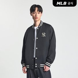 MLB [코리아공식] 바시티자켓 NY (Black)