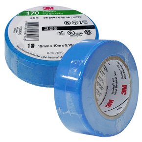 3M 170 고성능 전기테이프 파란색 19mm x 10M 낱개