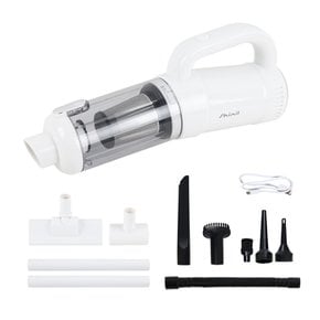 신일 2in1 핸디/스틱형 싸이클론 경량 무선청소기 SVC-YZ960BW / 5종 멀티노즐 차량용 청소기