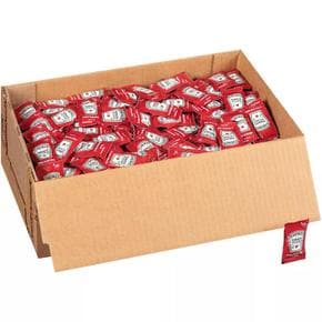 [해외직구] 하인즈 토마토 케찹 소포장 500입 2박스 Heinz Tomato Ketchup Single-Serve Packets