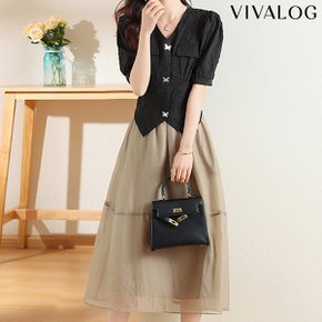 로즈 나비버튼 프렌치 투피스_P337894319
