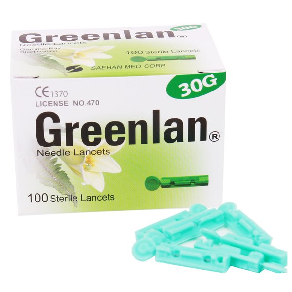 그린란 사혈침 30g 1박스 100개입 채혈침 란셋니들 - SSG.COM