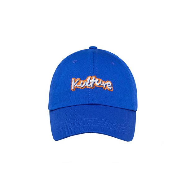 KULTURE NEEDLEPOINT HAT - ROYAL