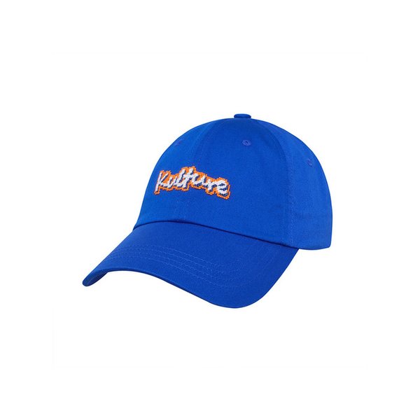 KULTURE NEEDLEPOINT HAT - ROYAL